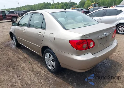 2008 Toyota Corolla Le z USA, uszkodzony, nr VIN 2T1BR30E08C937234